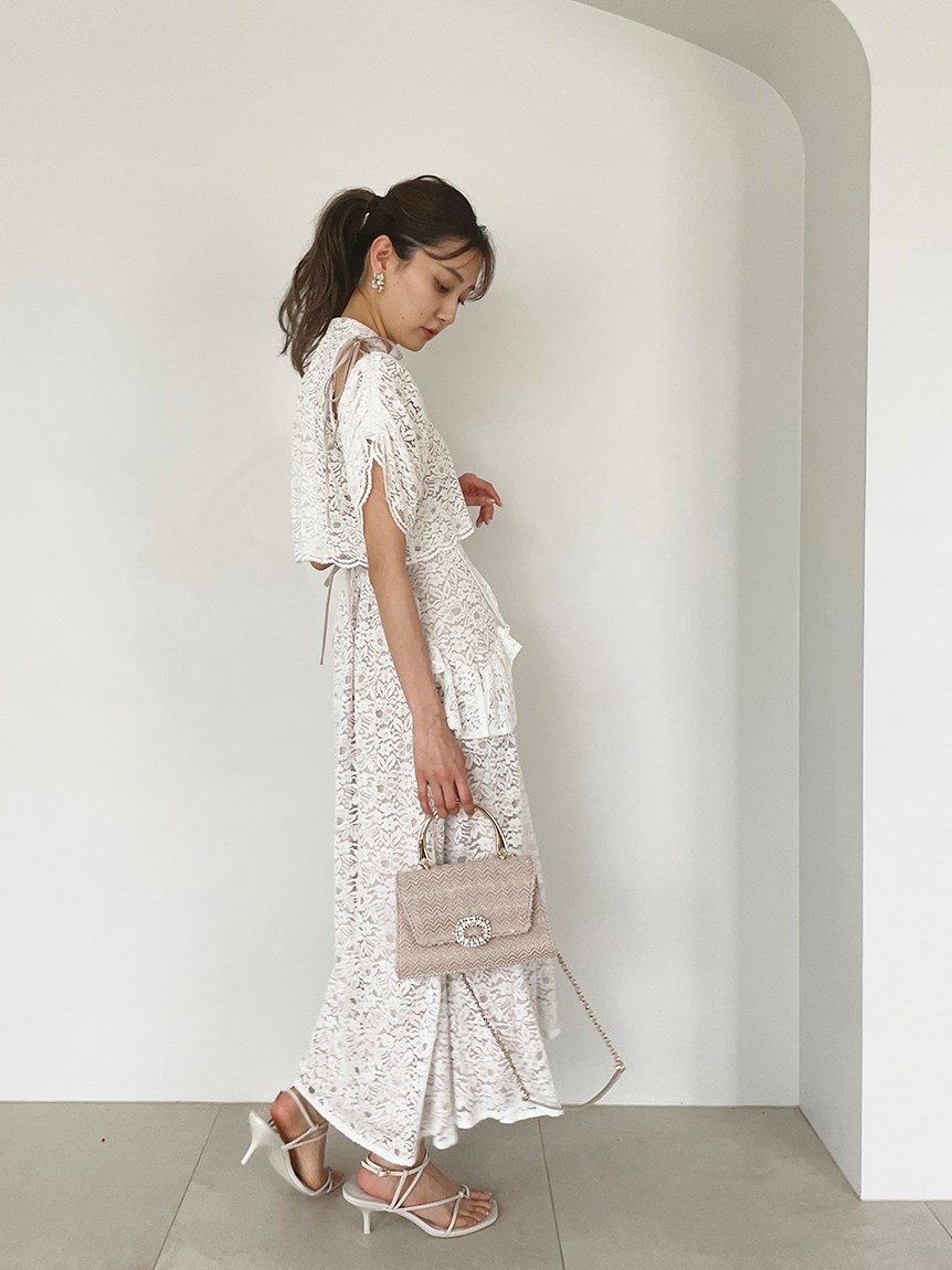 【限定】2WAYレースドレス