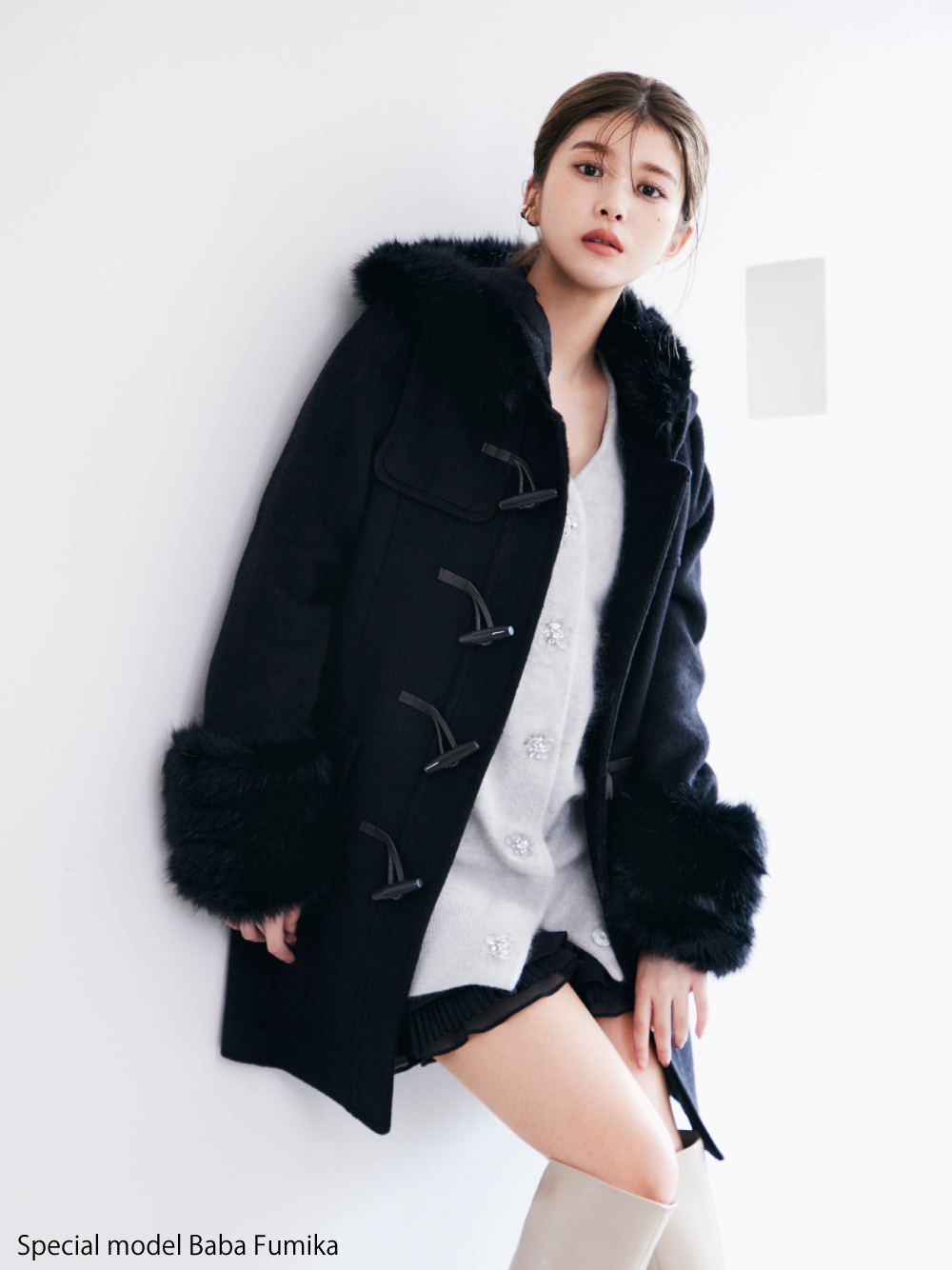 宅急便は割引特典対象！ 新品 SNIDEL スナイデル ＦＡＵＸ ＦＵＲ ...