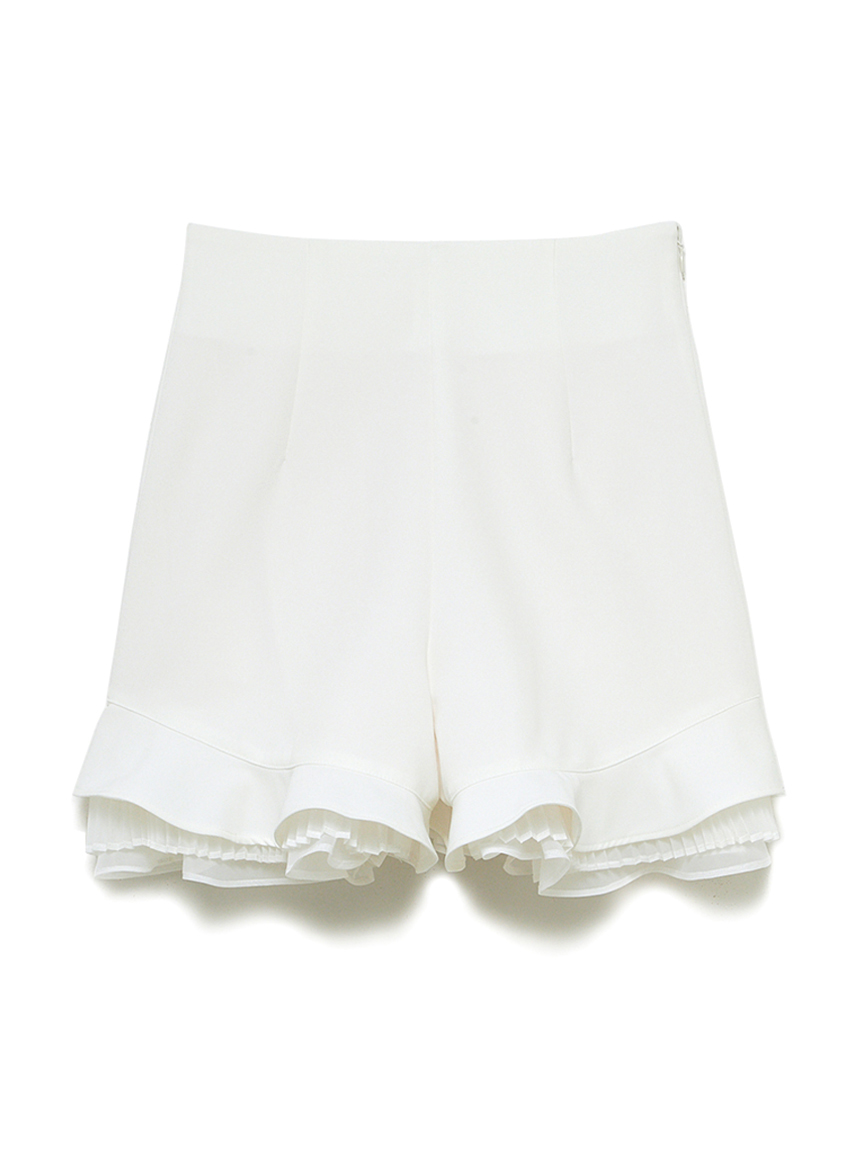 【馬場ふみかさん着用】【オフィシャルストア限定】フリルショートパンツ