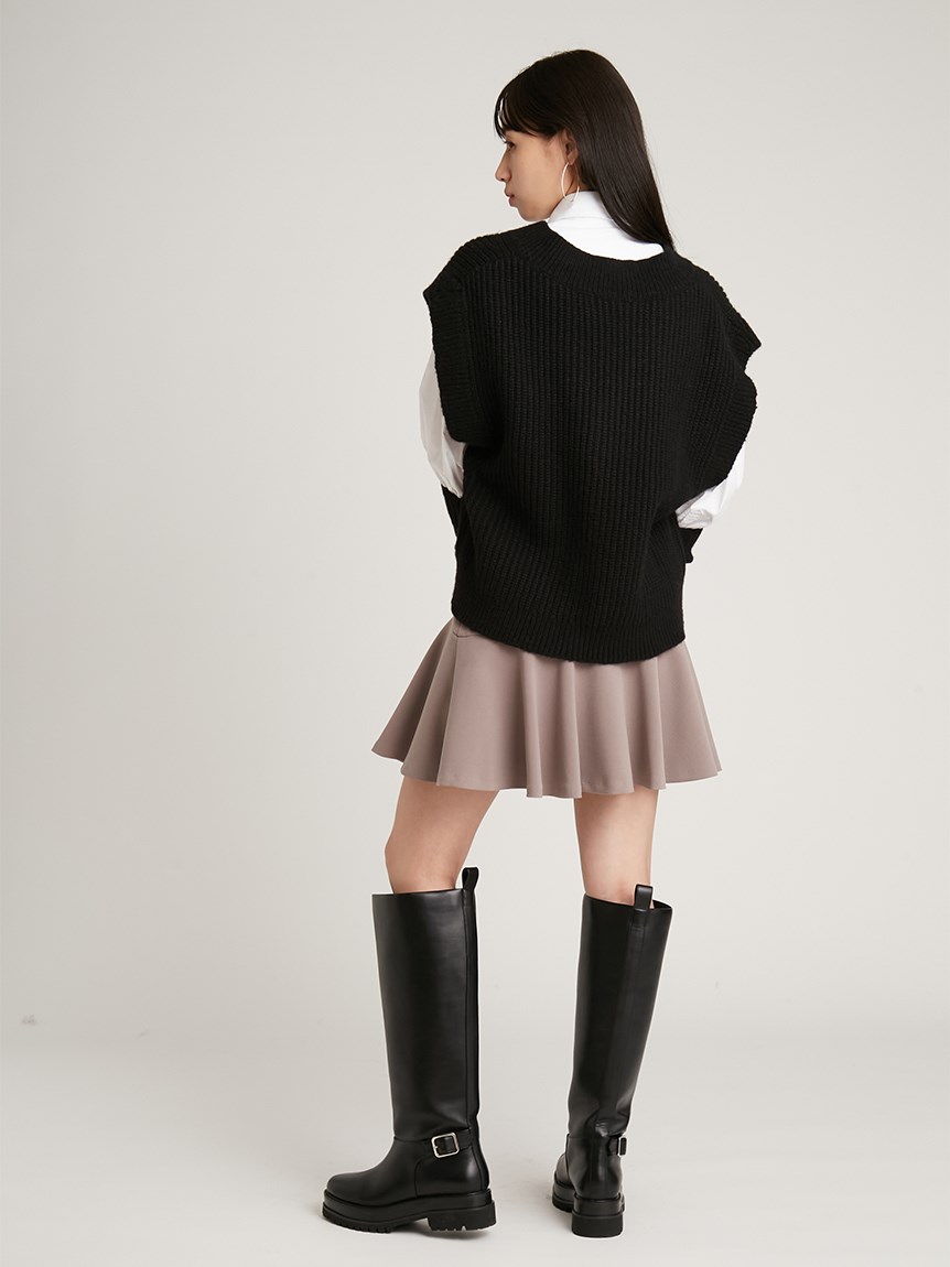 フレアミニスカショーパン