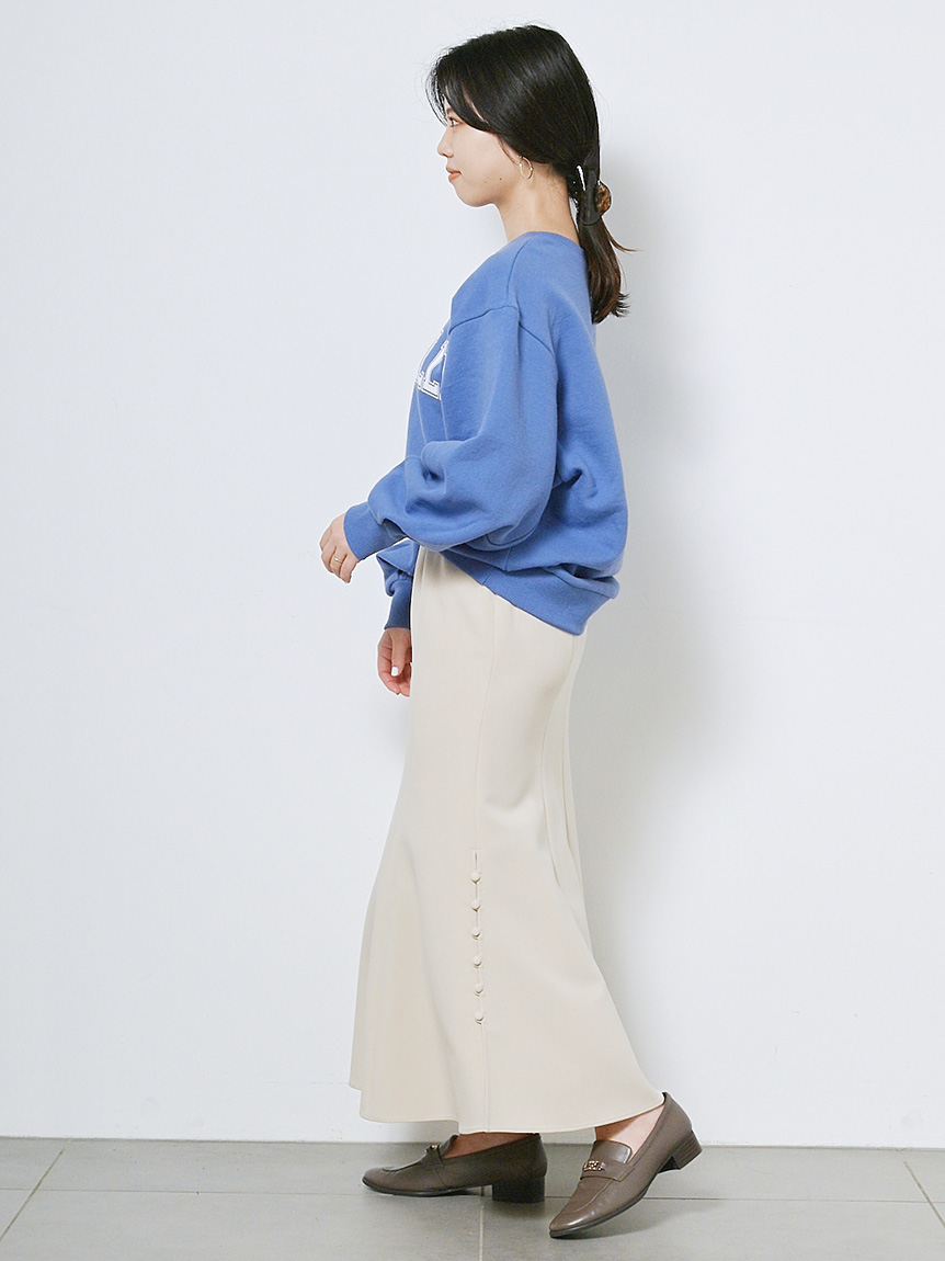 snidel サイドスリットマーメイドスカート - レディースファッション