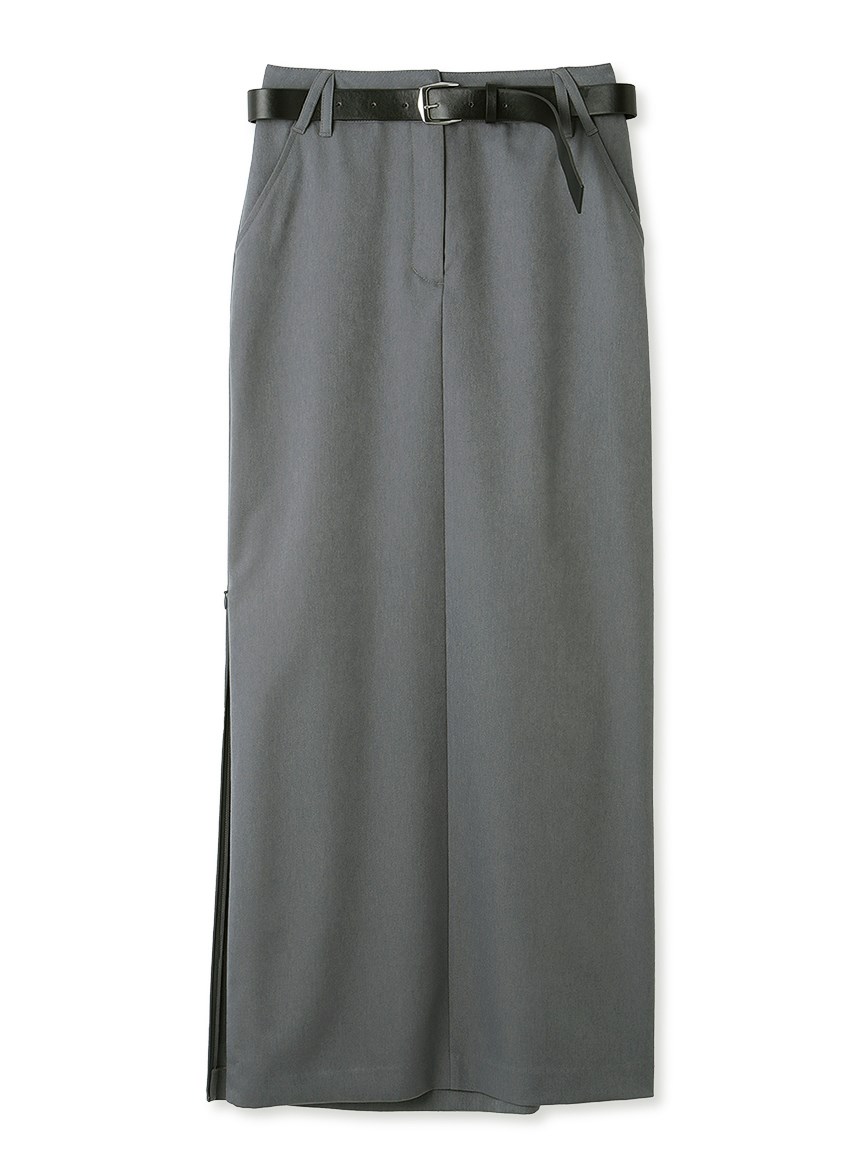 Sustainableサイドオープンタイトスカート(ロングスカート)｜スカート