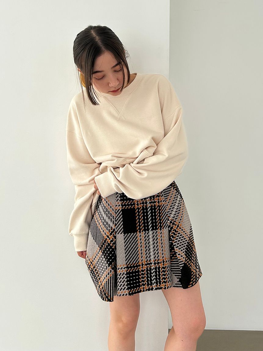 snidel 22aw♥️完売品 ロービングチェックミニスカート IVO Mサイズ