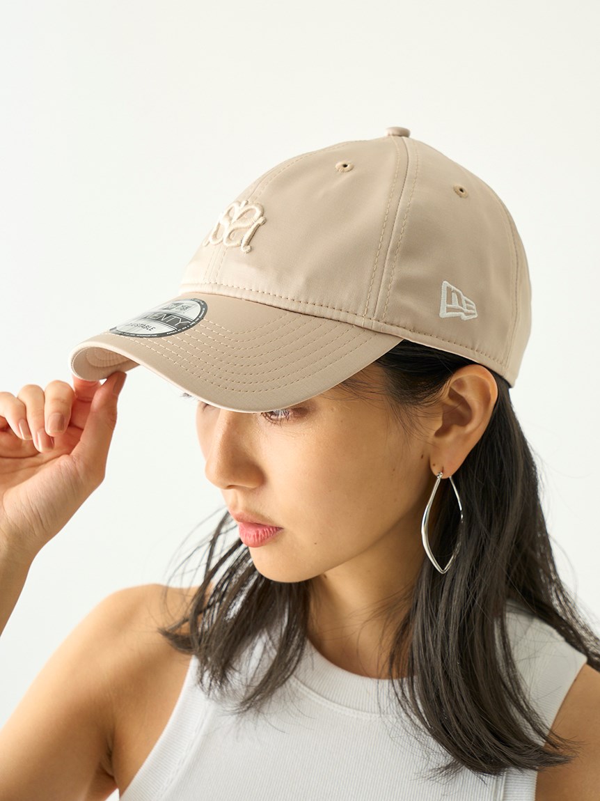 snidel new era コラボキャップ　ベージュ