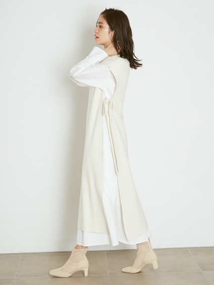 ベストレイヤードシャツワンピース マキシ ロングワンピース ワンピース Snidel スナイデル の通販サイト 公式