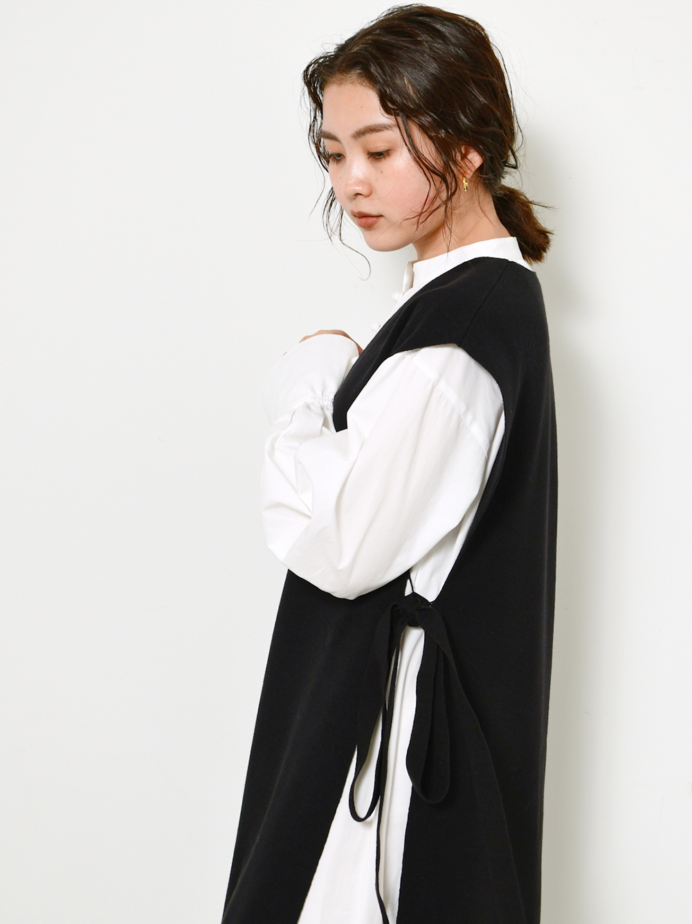 ベストレイヤードシャツワンピース マキシ ロングワンピース ワンピース Snidel スナイデル の通販サイト 公式