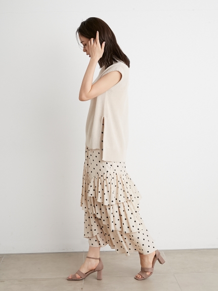 ニットベスト ボリュームスカートsetワンピース トップス ボトムセット ワンピース Snidel スナイデル の通販サイト 公式