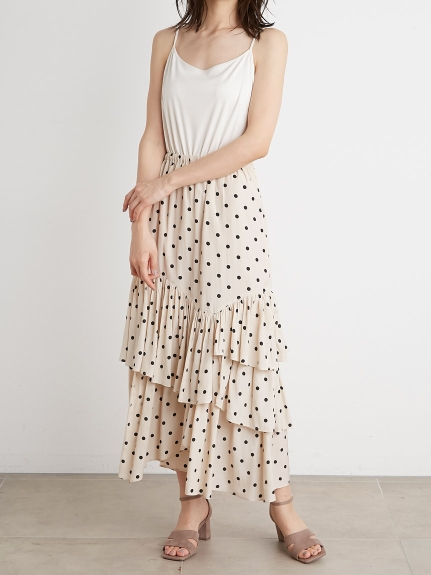 ニットベスト ボリュームスカートsetワンピース トップス ボトムセット ワンピース Snidel スナイデル の通販サイト 公式