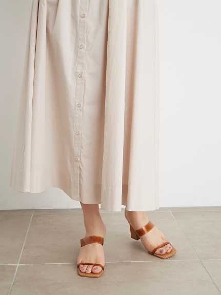 Organicsニットビスチェ付きシャツワンピース マキシ ロングワンピース ワンピース Snidel スナイデル の通販サイト 公式