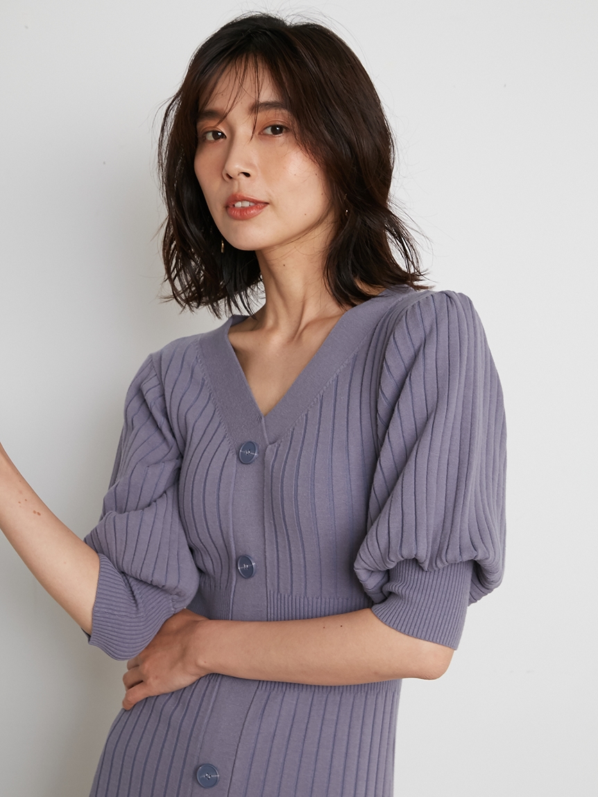 フロントボタンニットワンピース マキシ ロングワンピース ワンピース Snidel スナイデル の通販サイト 公式