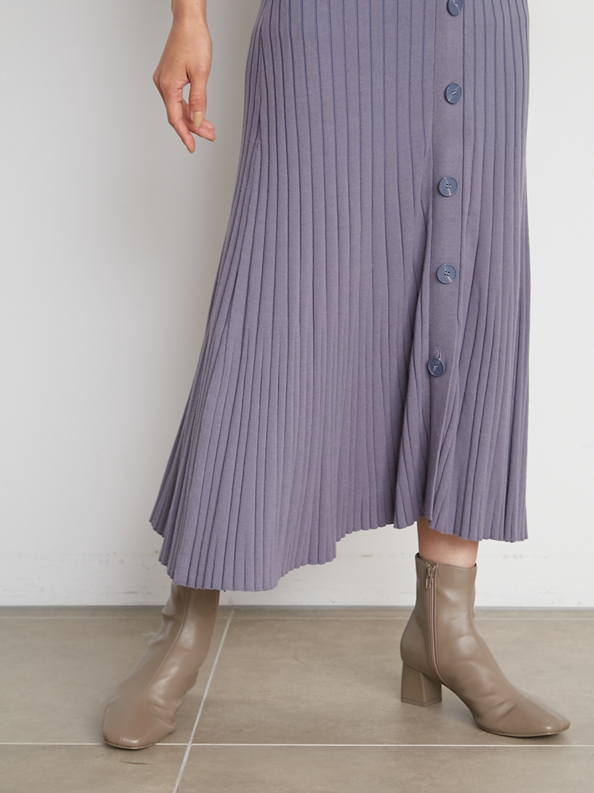 フロントボタンニットワンピース マキシ ロングワンピース ワンピース Snidel スナイデル の通販サイト 公式