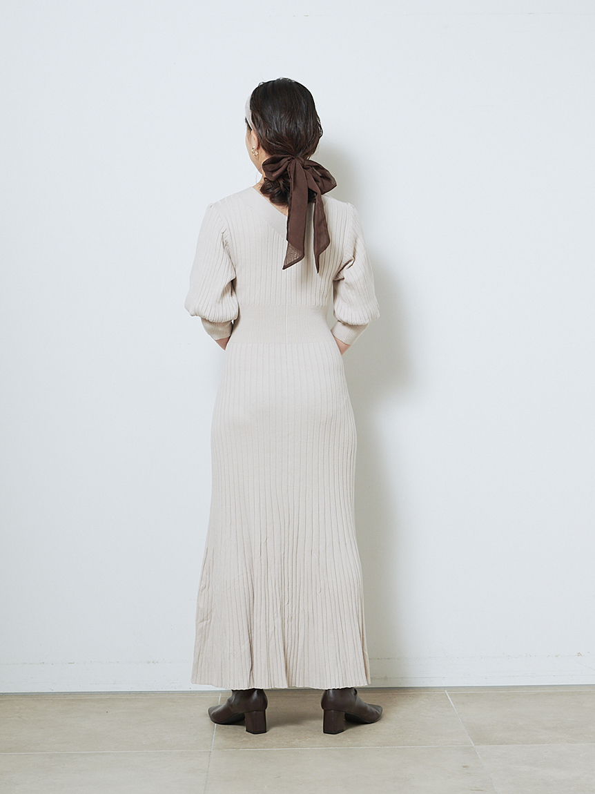 フロントボタンニットワンピース マキシ ロングワンピース ワンピース Snidel スナイデル の通販サイト 公式