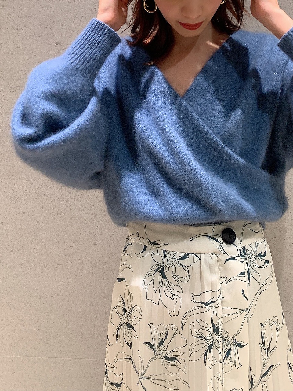 ラメラクーンプルオーバー ニット トップス Snidel スナイデル の通販サイト 公式