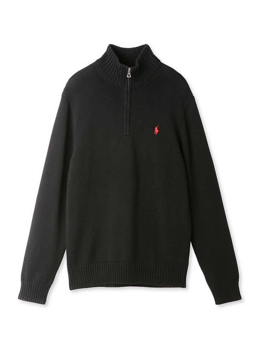 【POLO RALPH LAUREN】ハーフジップニットプルオーバー