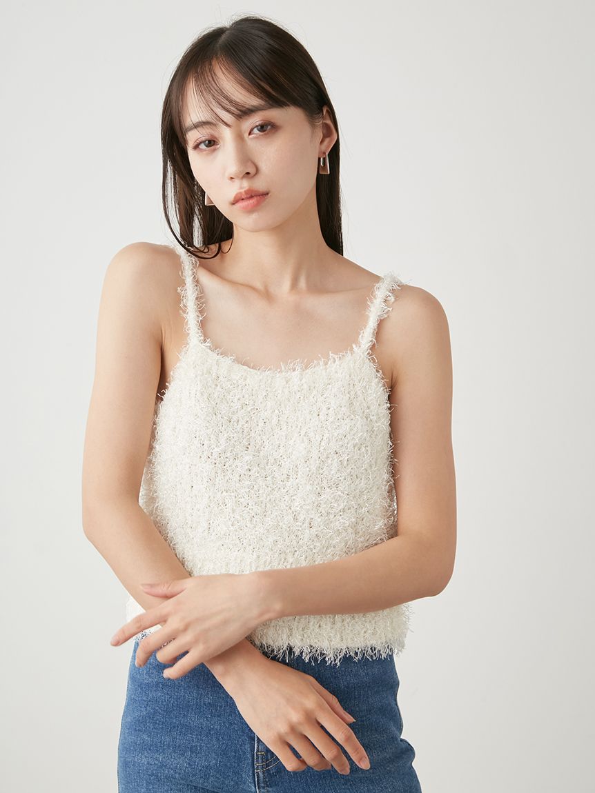 Forever21 ニットキャミソール - トップス