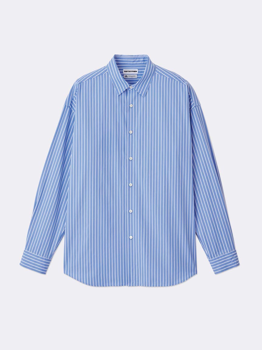 THOMAS MASON STRIPE SHIRT(SHIRTS)｜SOFTHYPHEN （ソフト