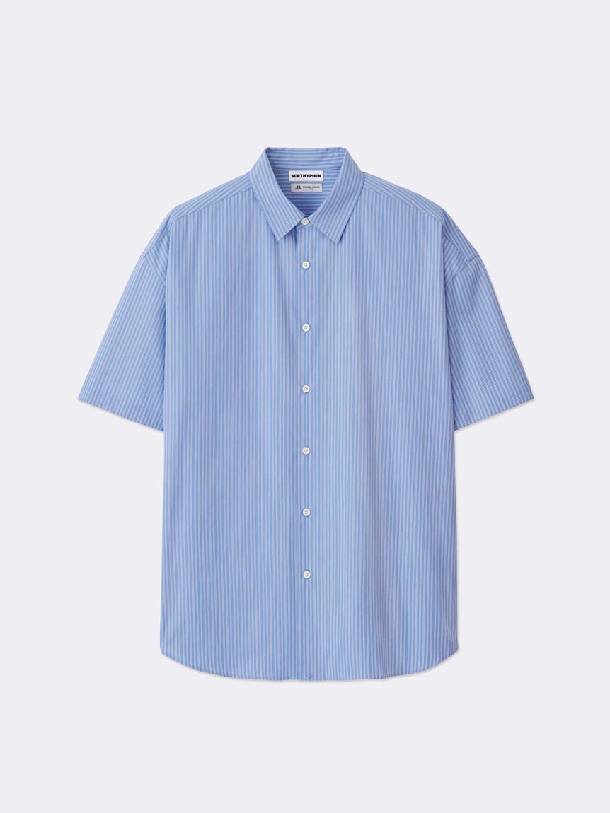 美品]アナイ THOMAS MASON スタンドカラーシャツ パフスリーブ