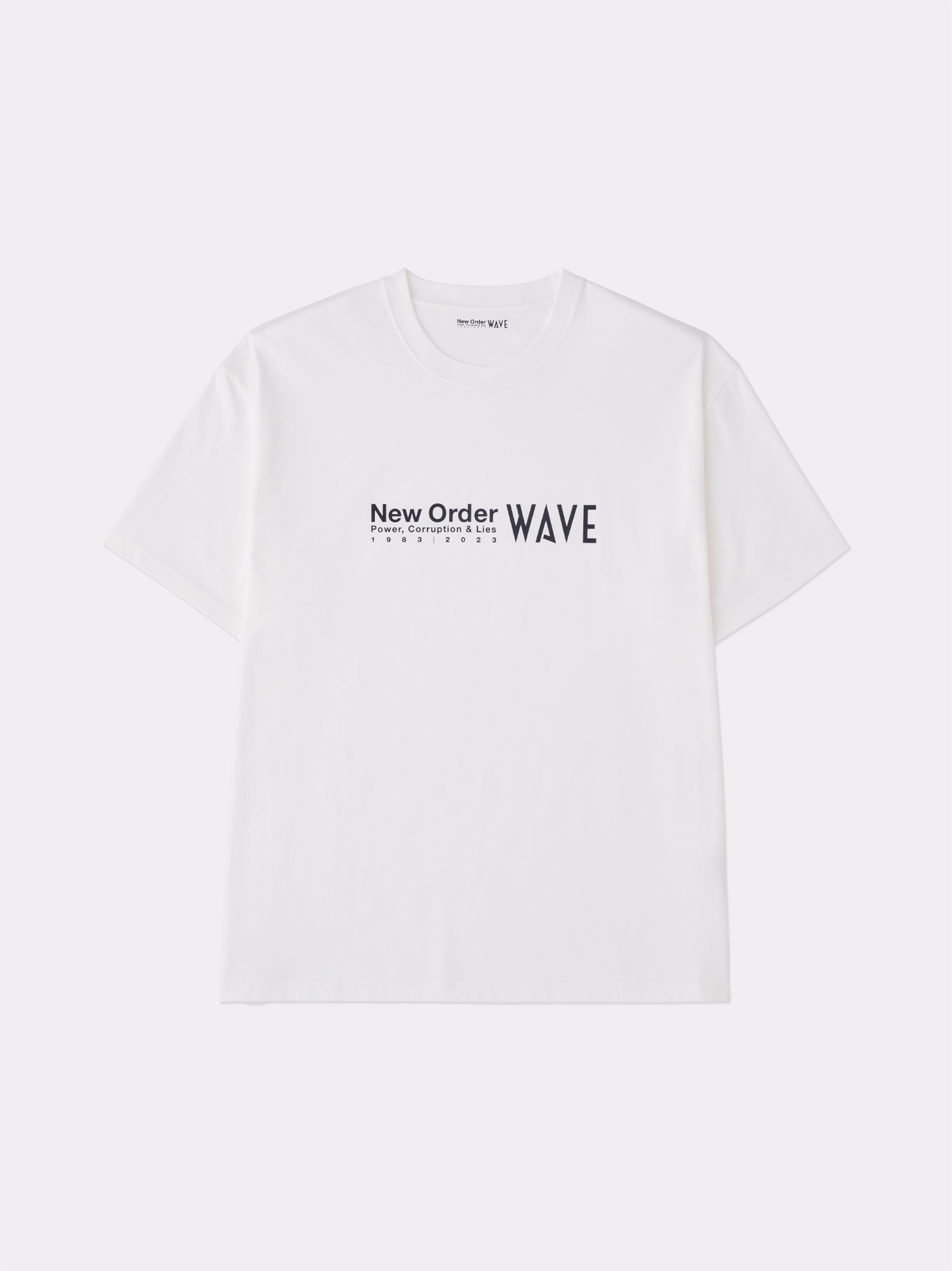 WAVE × New Order】 Power, Corruption & Lies BIG LOGO TEE(TOPS