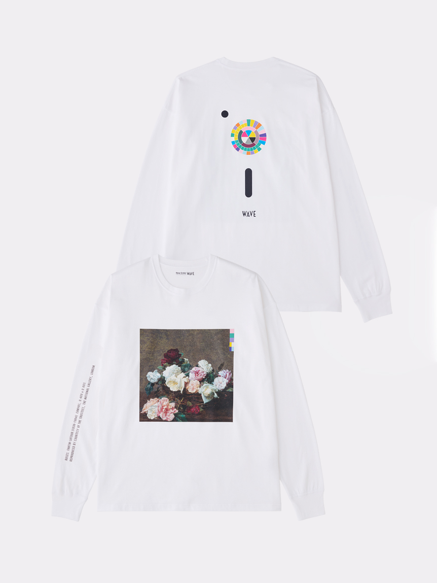 WAVE × New Order】 Power, Corruption & Lies L/S TEE WH(TEE 
