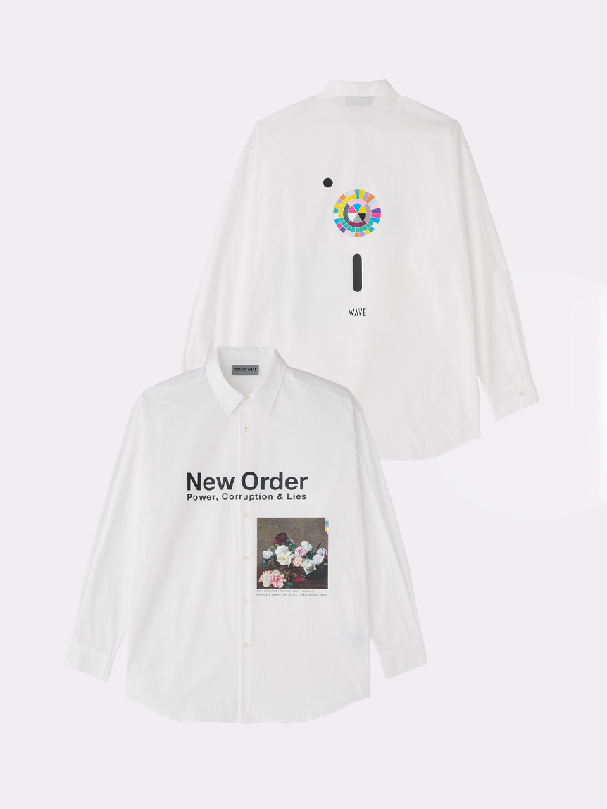 WAVE × New Order】 Power, Corruption & Lies SHIRT(SHIRTS