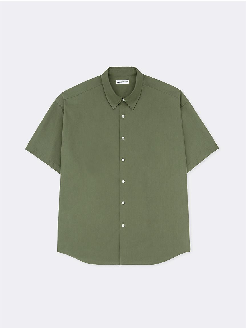 TYPEWRITER OVERSIZED S/S SHIRT(SHIRTS)｜SOFTHYPHEN （ソフト
