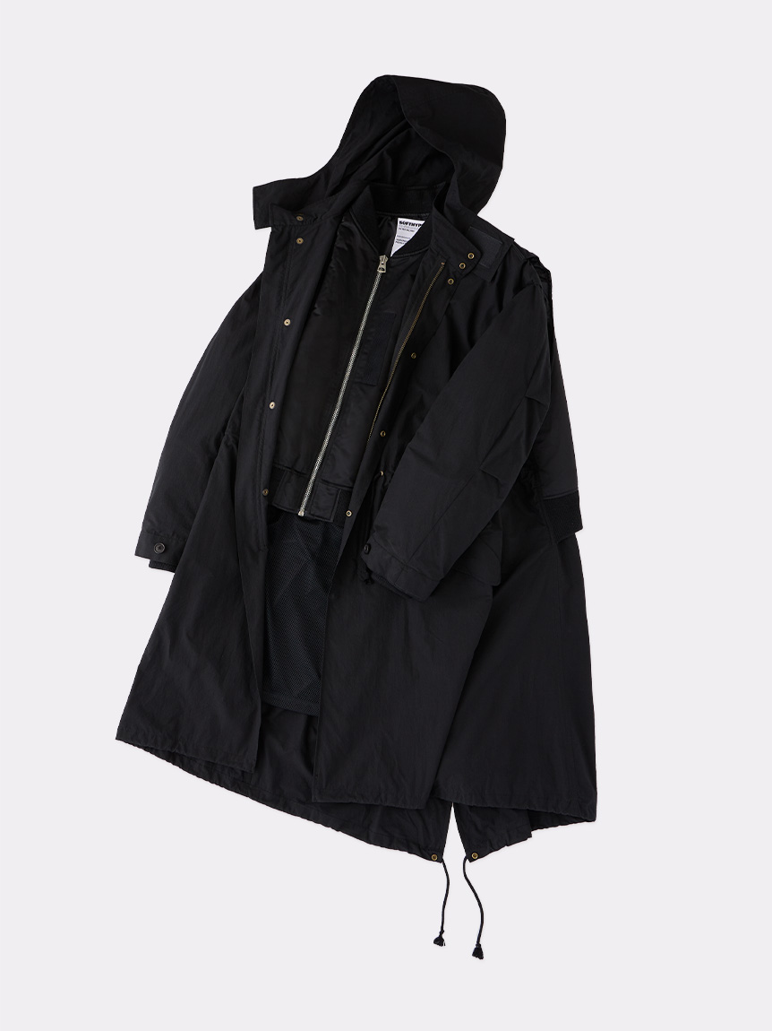 BACK TO FRONT MA-1 FIELD COAT(OUTERWEAR)｜SOFTHYPHEN （ソフト