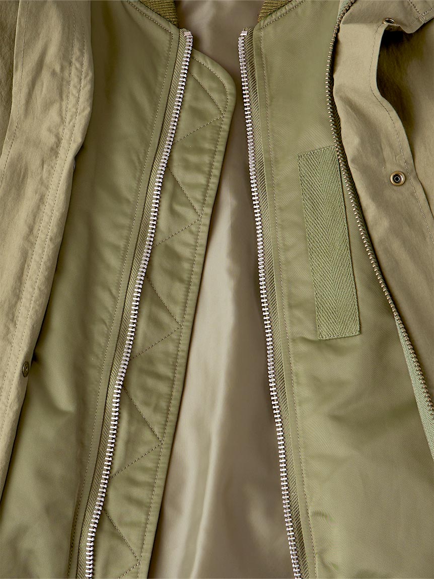 BACK TO FRONT MA-1 FIELD COAT(OUTERWEAR)｜SOFTHYPHEN （ソフト