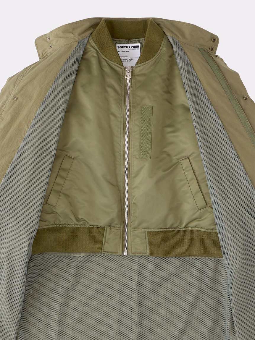 BACK TO FRONT MA-1 FIELD COAT(OUTERWEAR)｜SOFTHYPHEN （ソフト