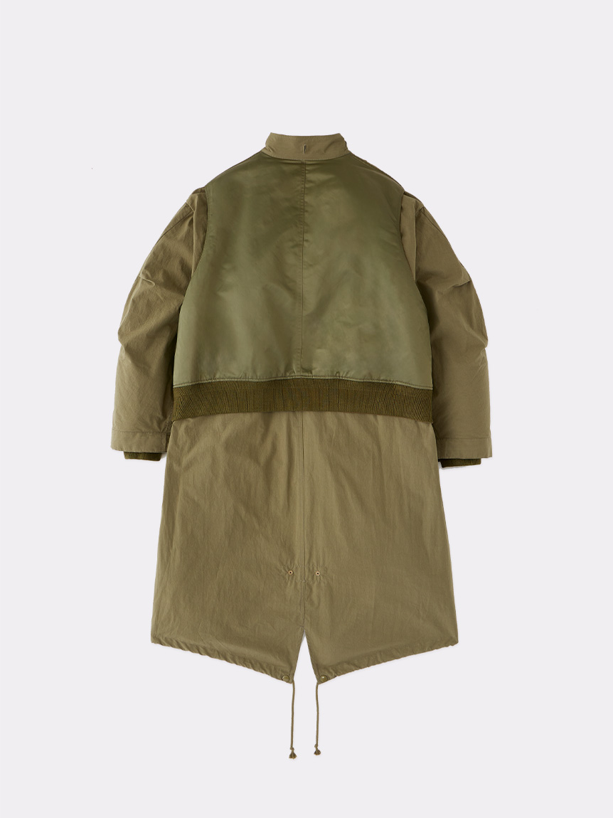 BACK TO FRONT MA-1 FIELD COAT(OUTERWEAR)｜SOFTHYPHEN （ソフト