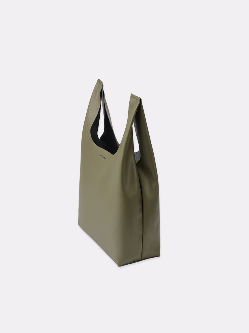 FAUX LEATHER CONVENIENCE BAG(ACCESSORIES)｜SOFTHYPHEN