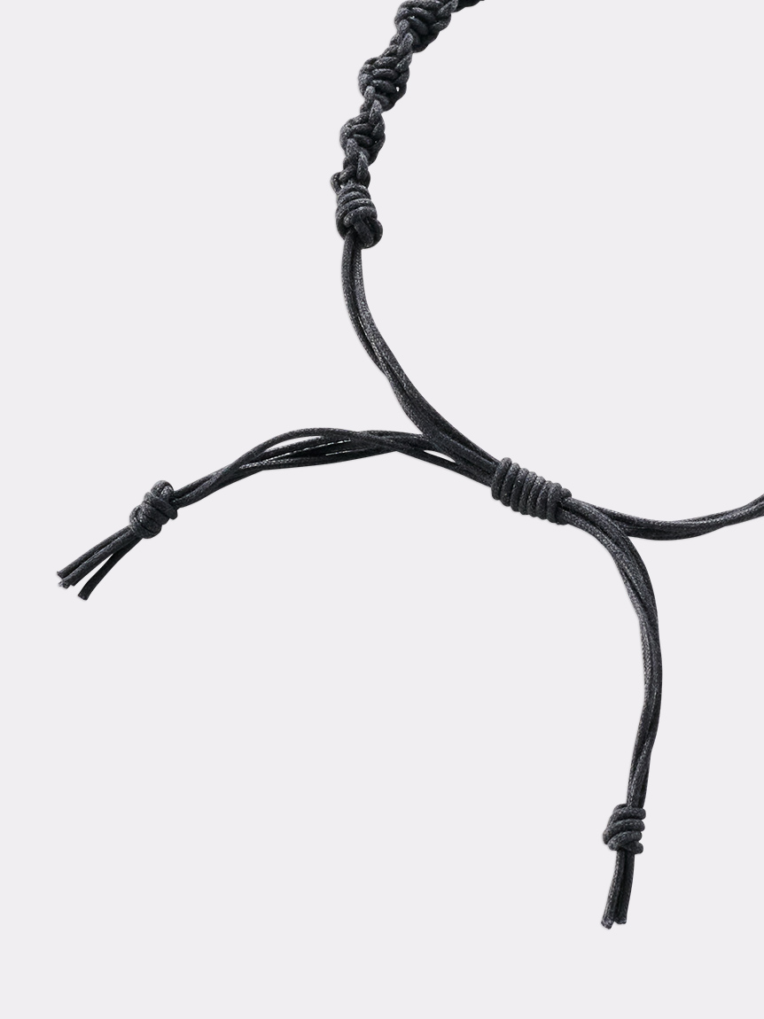 Bijou R.I BRAIDED CORD BRACELET(ACCESSORIES)|SOFTHYPHEN Bijou R.I BRAIDED CORD BRACELET(ACCESSORIES)|SOFTHYPHEN
