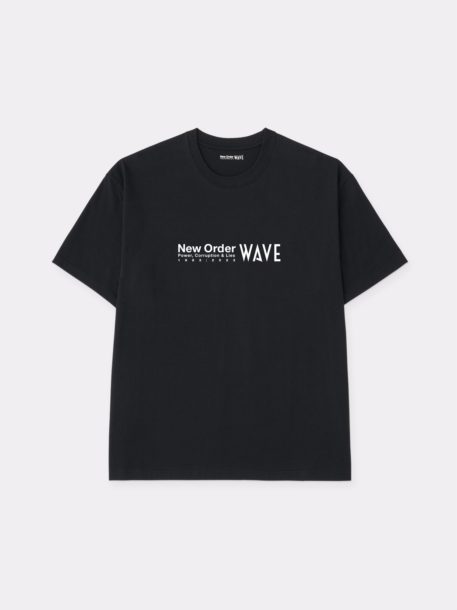 WAVE × New Order】 Power, Corruption & Lies BIG LOGO TEE(TOPS