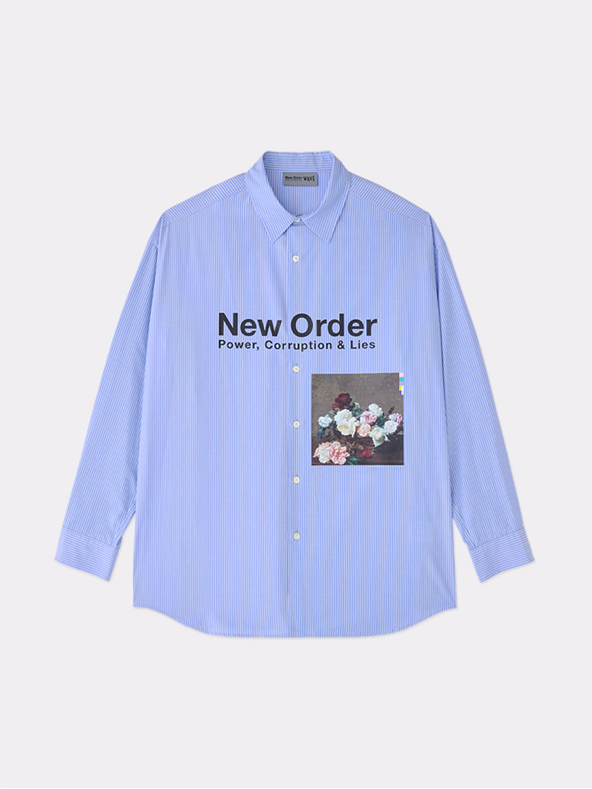 WAVE × New Order】 Power, Corruption & Lies SHIRT(SHIRTS