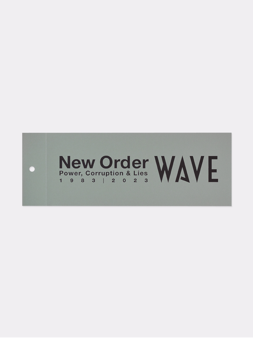 WAVE × New Order】 Power, Corruption & Lies RECORD BAG(ACCESSORIES