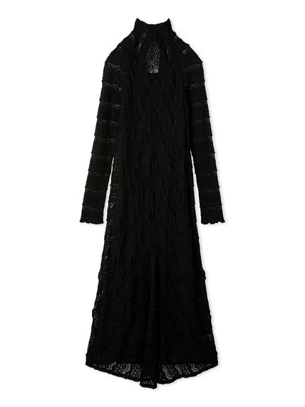 styling/スタイリング ロングワンピース ブラック M　リボン　黒 styling/スタイリング ロングワンピース ブラック M リボン 黒