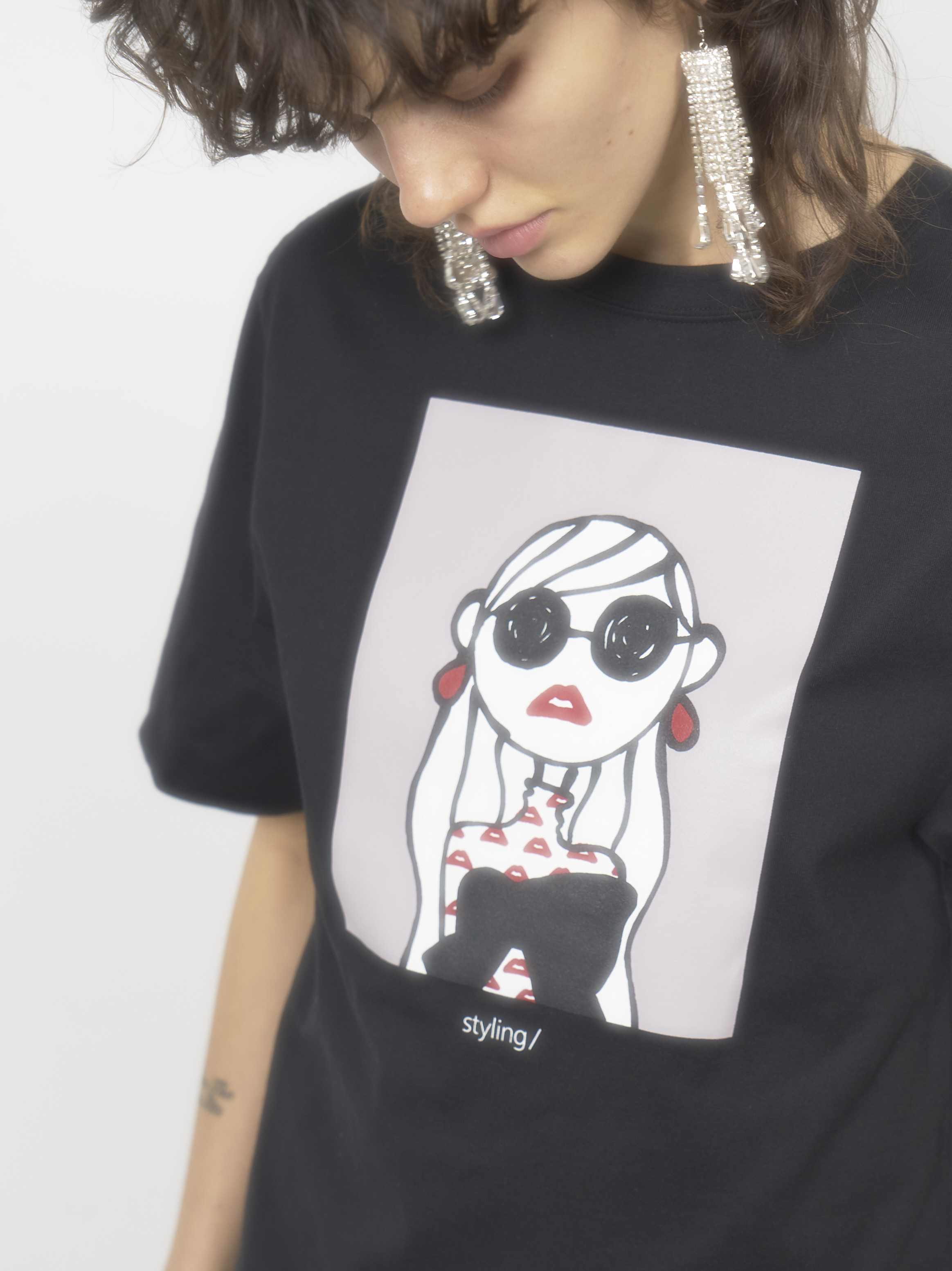 DAICHI MIURA】JosieプリントTシャツ(Tシャツ/カットソー)｜トップス 