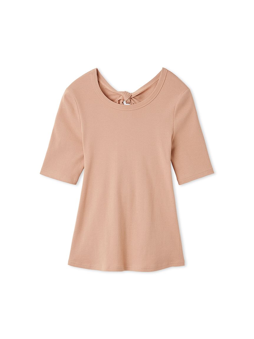 バックリボンカットトップス(Tシャツ/カットソー)｜トップス
