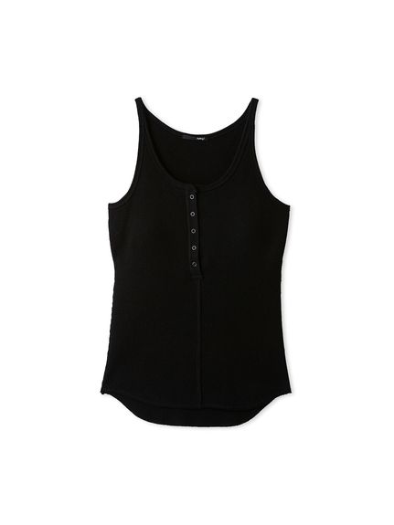 ヘンリーネックタンクトップ(タンクトップ/キャミソール)｜トップス