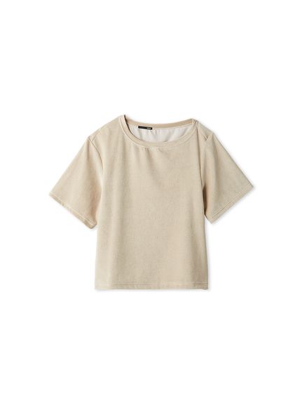 WEB限定カラーあり】【セットアップ対応】アシンメトリーベロア