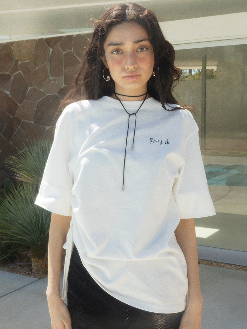 tシャツ 「styling/×KEITA MARUYAMA」バックプリントＴシャツ レディース styling/×KEITA MARUYAMA】バックプリントTシャツ(Tシャツ