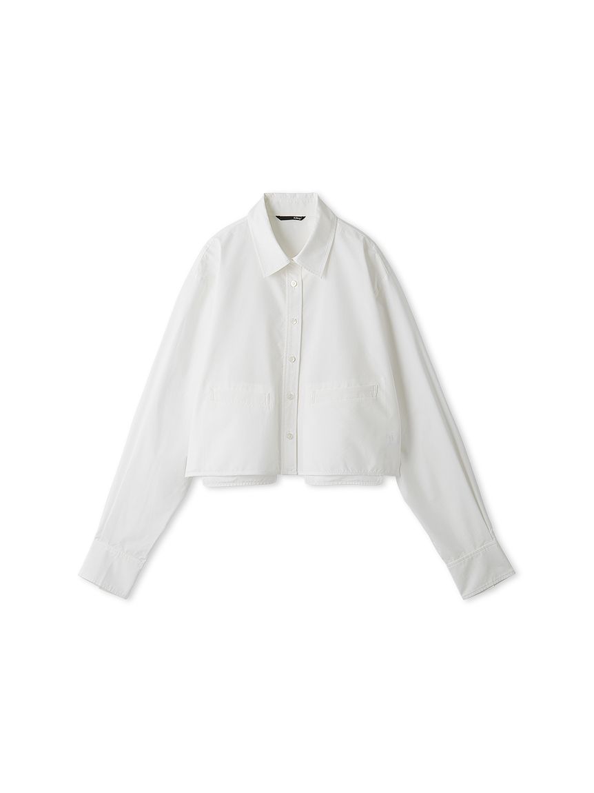 self-portrait ブラウス XXS カットオフショートシャツ(シャツ/ブラウス)｜トップス│styling