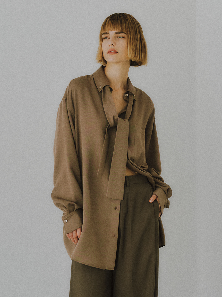 カシュクール2WAYシャツ(シャツ/ブラウス)｜トップス│styling