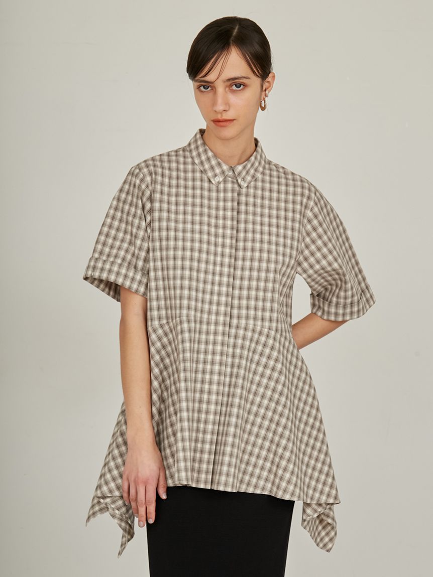 上品な ペプラムシャツ(シャツ/ブラウス)｜トップス│styling トップス