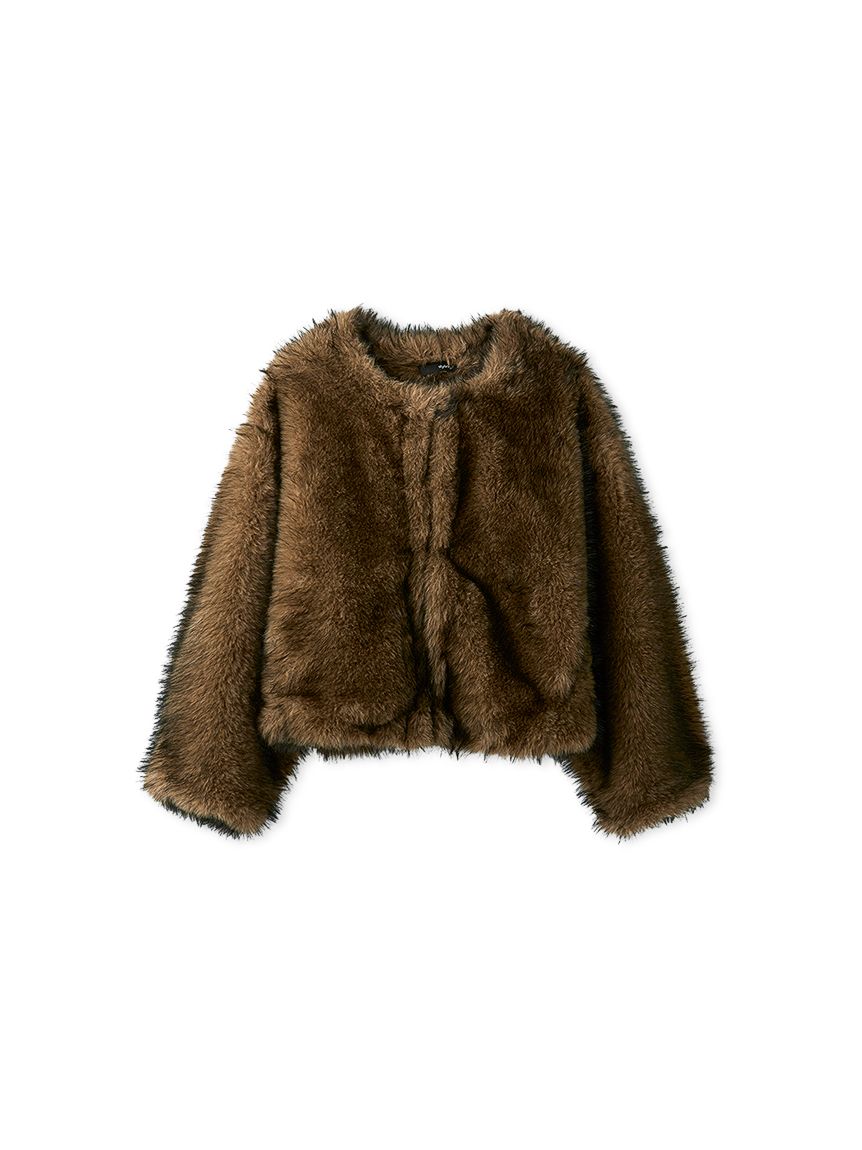 ミックスファーコート(コート)｜アウター│styling