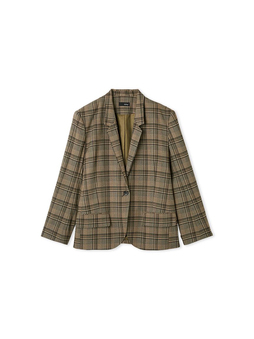 セットアップ対応】シングルブレステッドスーツジャケット(ジャケット