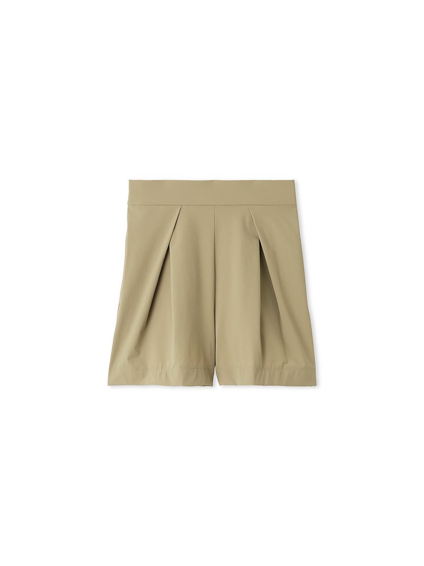 50s m52 ベージュ コットン ショートパンツ プリーツ入り S/S】＜ウォッシャブル・UVカット＞ショートパンツ(パンツ