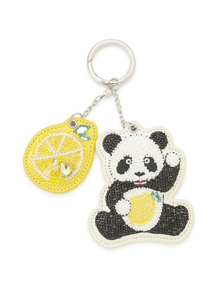 styling/×KEITA MARUYAMA】ビーズ刺繍パンダチャーム(キーケース