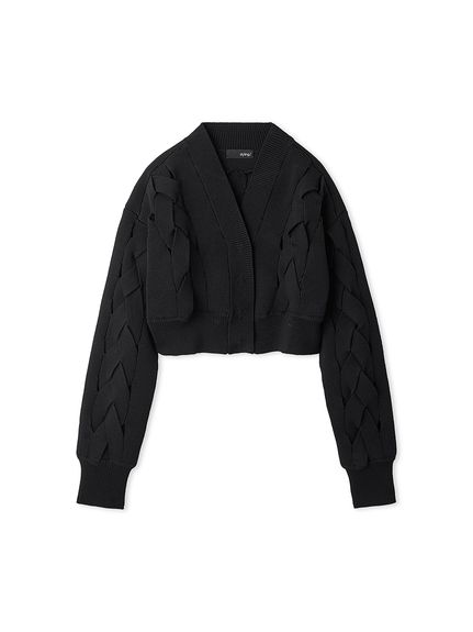 カラーネップ 前後2wayニットカーディガン | AND ON JIONE STORE
