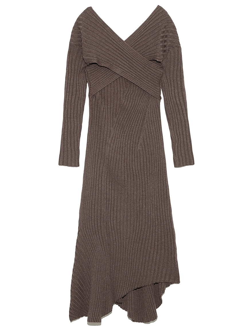 オープンバックニットワンピース ニットワンピース ワンピース Styling スタイリング の通販サイト 公式