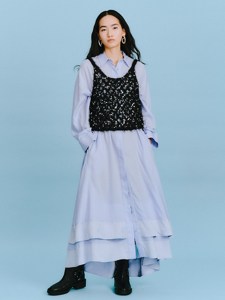 【新品】styling /  スタイリング  ニットビスチェ styling/（スタイリング）の「ニットビスチェ（ニット/セーター